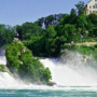 Rhine Waterfalls Live Camera Stream - Water Falls Located in Switzerland Europe