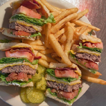 Grilled Cheeseburger Sliders at Kona Grill