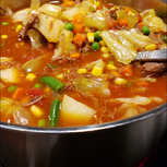 Vegetable Beef Soup With Cabbage