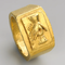 A Italian Roman 18K Gold Ring