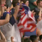 USA Soccer Football Fans At  Children's Mercy Park Stadium