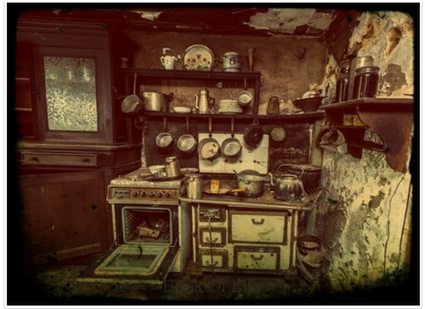 Thee Abandoned Kitchen That Strangers Wander Into Photo