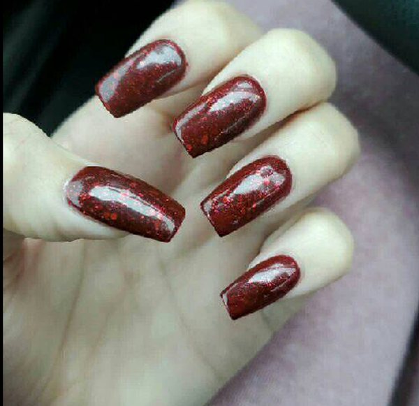I Got My Nails Done For Christmas !