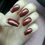 I Got My Nails Done For Christmas !