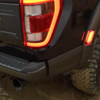 The Rear End Of The Vehicle Ford F-150R And 17 Inch Tire