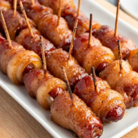 Best Bacon Wrapped Smokies with Brown Sugar and Butter