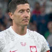 Robert Lewandowski Polish Football Player  Before The Penalty Shot to France