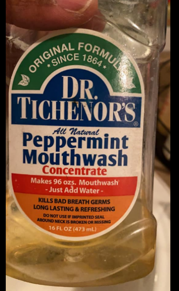 The Peppermint Mouthwash Concentrate 16 Fl Oz