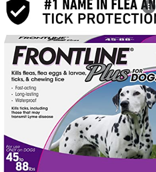 Frontline Plus Kills Ticks Eggs And Fleas Larvae Chewing Lice