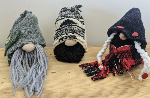 Cute Gnomes Made From Socks At Home